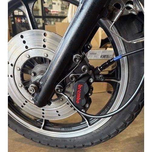 SPEED SHOP ITO スピードショップイトウ Z400FX E1用ブレンボ40mmキャリパー...