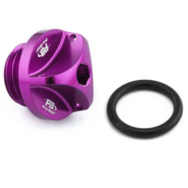 PRO BOLT プロボルト オイルフィラー キャップ カラー：パープル DUCATI ドゥカティ ...