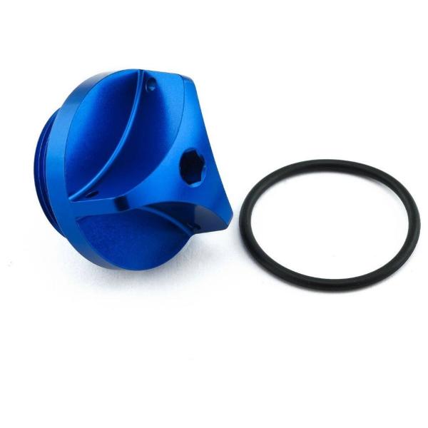 PRO BOLT プロボルト オイルフィラー キャップ スタンダード カラー：ブルー KAWASAK...