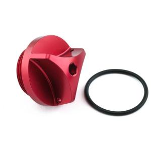 PRO BOLT プロボルト オイルフィラー キャップ スタンダード カラー：レッド KAWASAK...