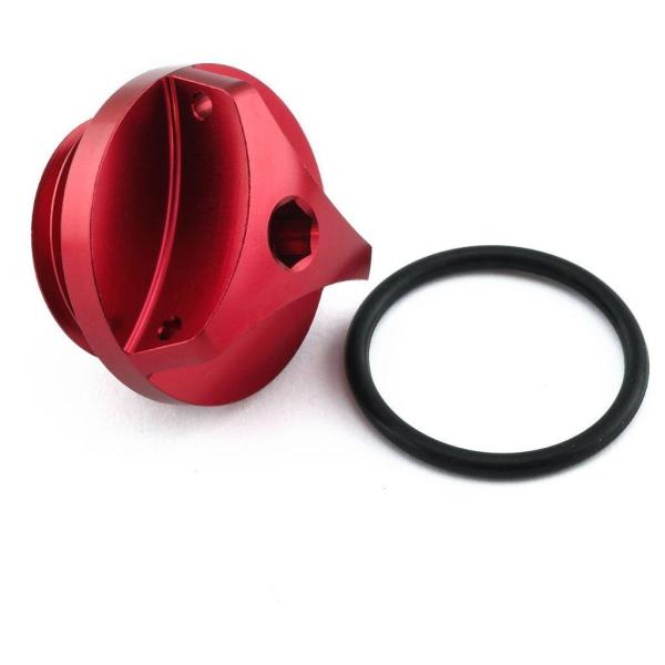 PRO BOLT プロボルト オイルフィラー キャップ カラー：レッド YAMAHA ヤマハ フィラ...