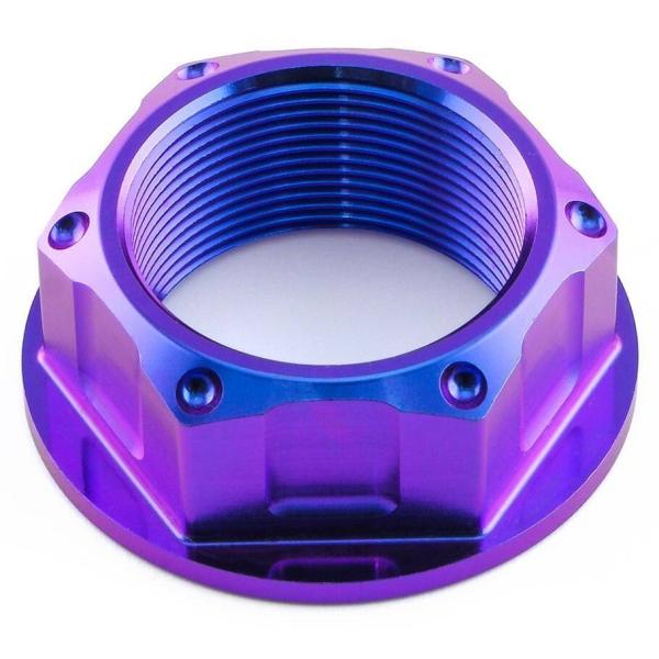 PRO BOLT プロボルト トップヨークナット カラー：パープル HONDA ホンダ YAMAHA...