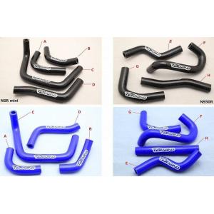 T2 Racing T2レーシング シリコンラジエターホース【単品】 タイプ：【C】 / カラー：ブ...