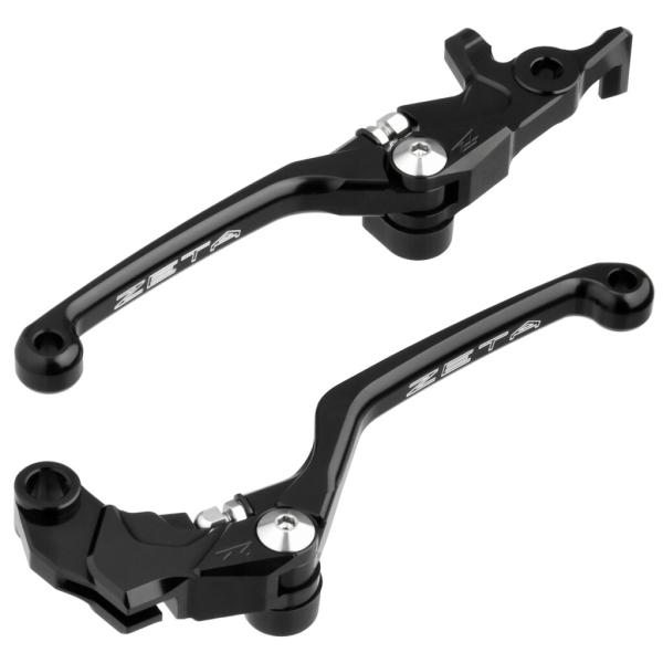 ZETA RACING ジータ レーシング ピボットレバーセット CP 4フィンガー 可倒式 Vスト...