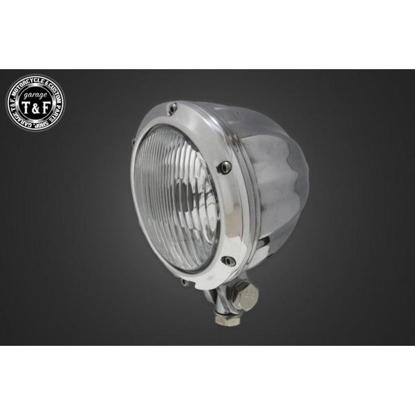 Garage T&amp;F ガレージ 4.5インチシトラスヘッドライト＋ステーセット レンズカラー：クリア...