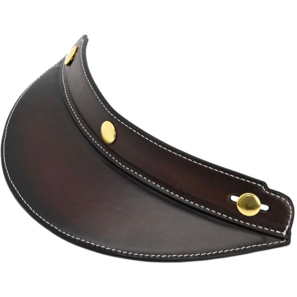 マルシン工業 マルシンコウギョウ ヴィンテージレザーバイザー 汎用 【補修・オプションパーツ】 カラ...
