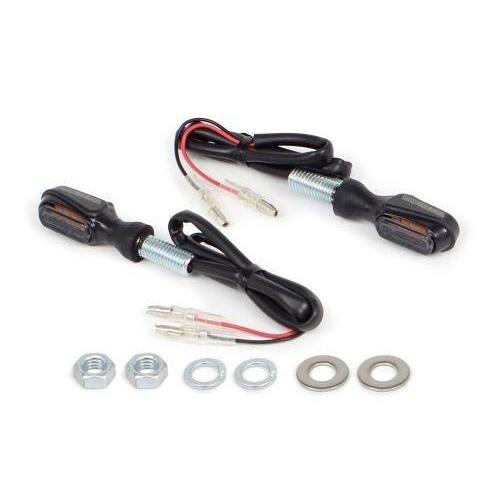 SP武川 SPタケガワ ストリームラインミニLEDウインカー(スモーク)/汎用DC12V(2個セット...