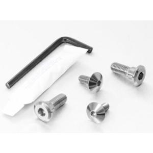 PRO BOLT プロボルト ヒール プレート ボルト キット カラー：研磨ステンレス ZX-10R...