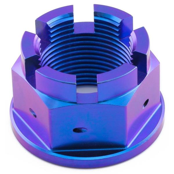 PRO BOLT プロボルト フランジ アクスル ナット ドリル リア ホイール カラー：パープル ...