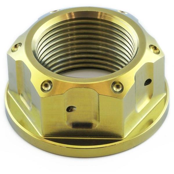 PRO BOLT プロボルト フランジ アクスル ナット ドリル フロント ホイール カラー：ゴール...