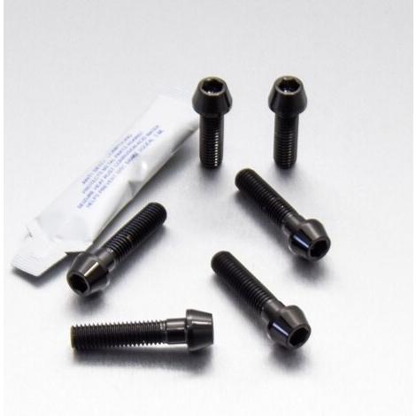 PRO BOLT プロボルト トップ ＆ ボトム クランプ ヨーク ピンチ キット カラー：ブラック...