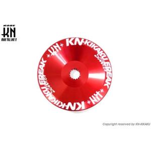 KN企画 ケイエヌキカク アルミレーシングドライブフェイス カラー：レッド AEROX100 BW’...