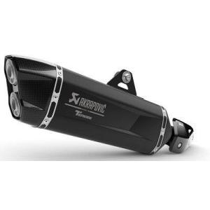 テネレ700 (19-26) AKRAPOVIC スリップオンマフラー (JMCA認証) チタン