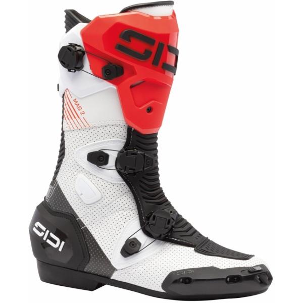 SIDI シディー MAG 2 AIR [マグ エアー WHITE BLACK RED] レーシング...