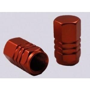 MiZU ミズ Pro Race valve cap，Orange Anodize KTM エアバル...