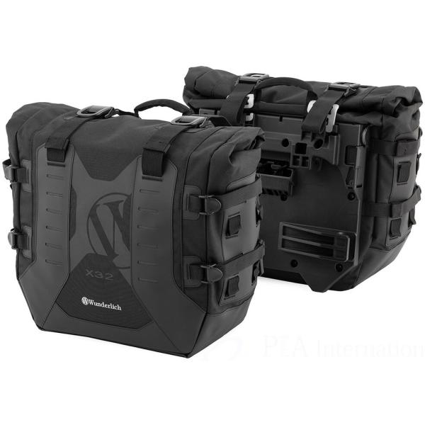 Wunderlich ワンダーリッヒ サイドバッグ「X-BAG X32」＆サイドキャリア「X-RAC...