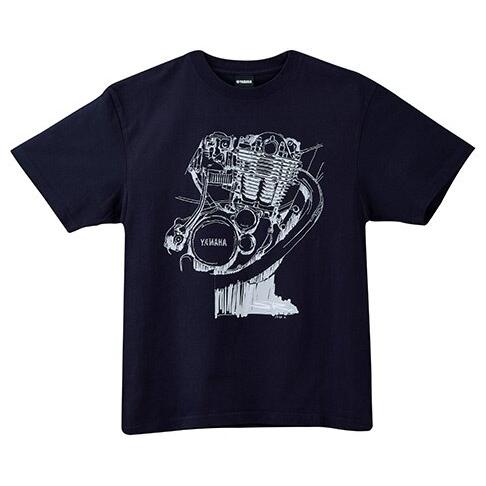 Y’S GEAR(YAMAHA) ワイズギア RY3017 デザインTシャツ SR サイズ：XL(9...