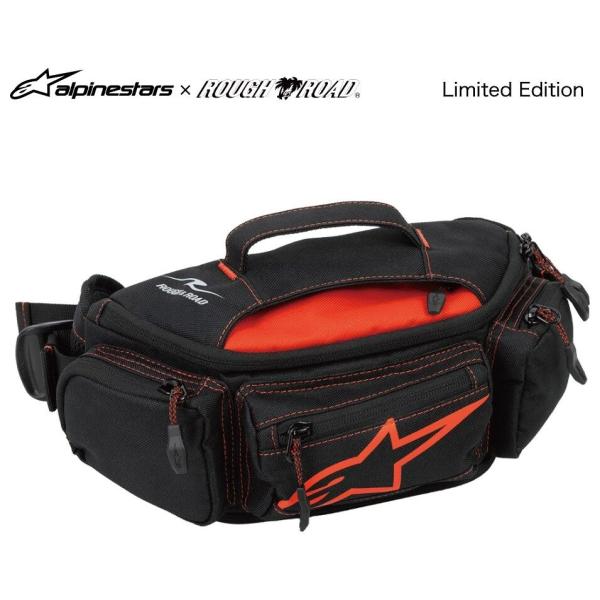 ROUGH＆ROAD ラフ＆ロード ALPINESTARS × カンガ2 ウエストバッグ カラー：ブ...