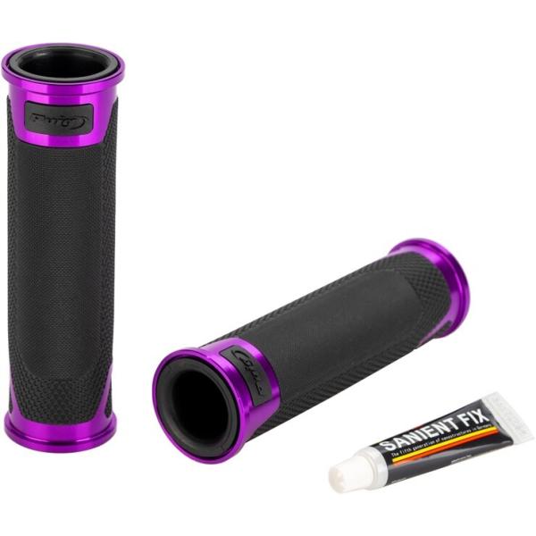 Puig プーチ REVVING グリップ (REVVING GRIPS) カラー：パープル ハンド...
