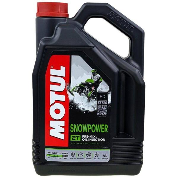 MOTUL モチュール SNOW POWER 2T(スノーパワー)【スノーモービル用】【4L】【2サ...