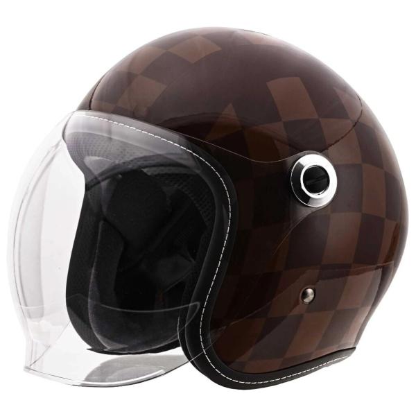 RIDEZ ライズ ZZ HELMET サイズ：M-L(59-60cm未満) ジェットヘルメット ヘ...
