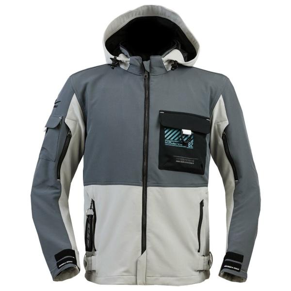 ROUGH＆ROAD ラフ＆ロード エアスルーソフトシェルストレッチパーカーFP サイズ：L オール...