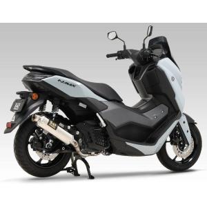 YOSHIMURA ヨシムラ 機械曲GP-MAGNUM105サイクロン EXPORT SPEC 政府認証 カラー：SS ステンレスカバー NMAX YAMAHA ヤマハ フルエキゾーストマフラー マフラー｜ウェビック1号店