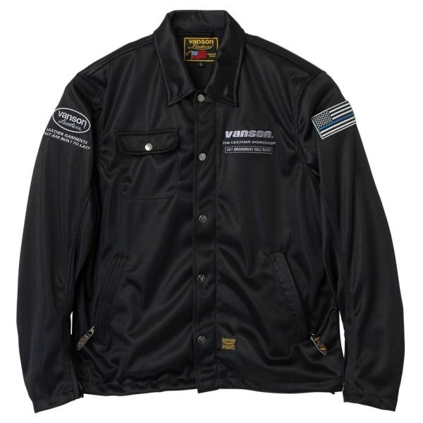 VANSON バンソン メッシュコーチジャケット サイズ：L メッシュジャケット ジャケット アパレ...