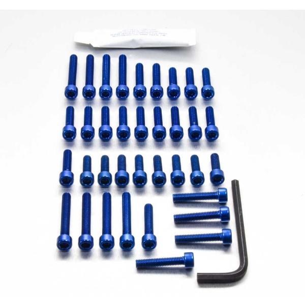 PRO BOLT プロボルト エンジンボルトキット カラー：ブルー ZX-10R Ninja KAW...