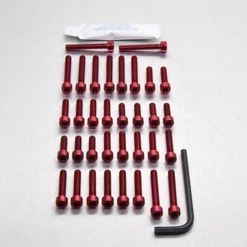 PRO BOLT プロボルト エンジンボルトキット カラー：レッド ZX-10R Ninja KAW...