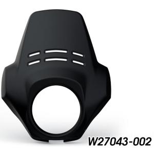 Wunderlich ワンダーリッヒ ヘッドライトフェアリング カラー：ダークブラック ユニ マット R12 G/S BMW ビキニカウル カウル関連 外装