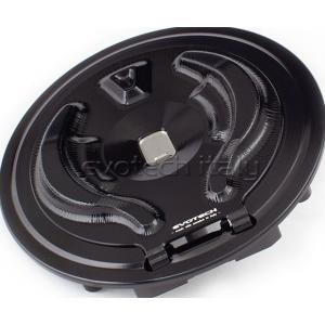 EVOTECH エボテック Key Lock Fuel Cap， Black ガソリンタンクキャップ...