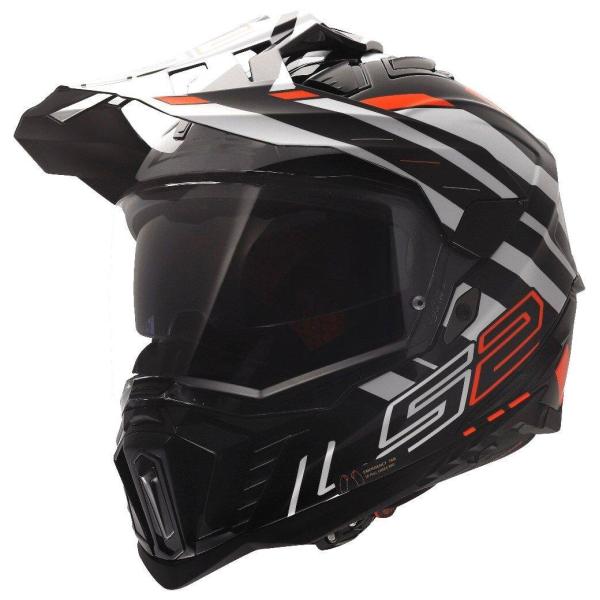 LS2 エルエス2 EXPLORER PLUS F ヘルメット サイズ：L オフロードヘルメット