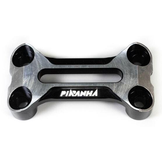 PIRANHA ピラニア CNC 2-Tone Handlebar Clamps for MT-15...