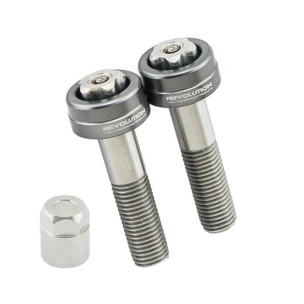 REVOLUTION レボリューション Anti-theft shock nut set M10x1...