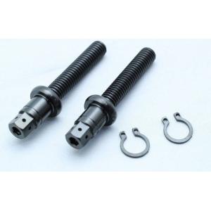 T2 Racing T2レーシング チタンチェーンアジャスターボルトセット カラー：ブラック NSR...