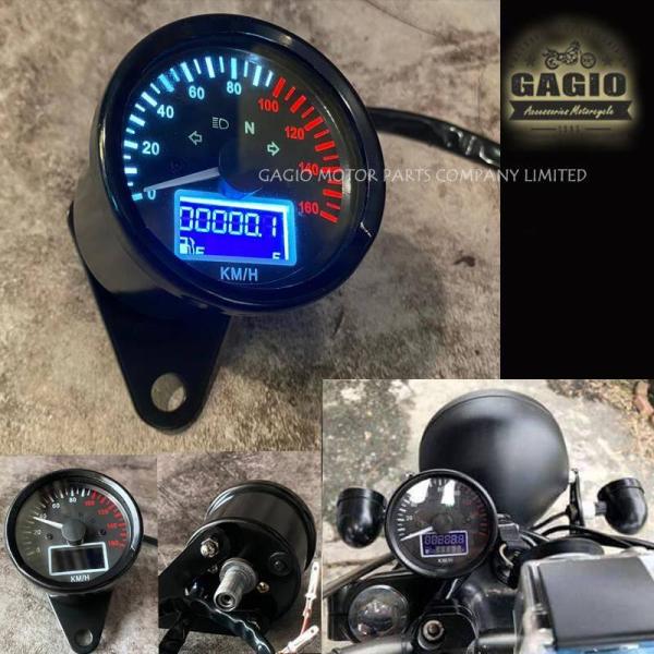 GAGIO MOTOR PARTS ガジオモーターパーツ Analog speed meter wi...