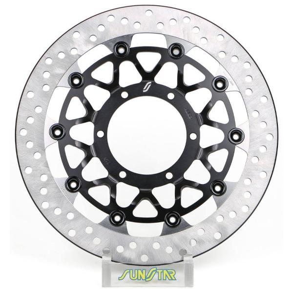 SUNSTAR サンスター プレミアムレーシング “ホールタイプ” フロントディスクローター ピンカ...