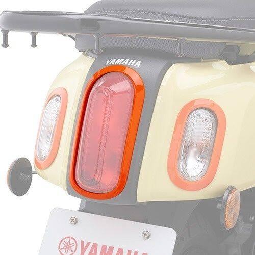Y’S GEAR(YAMAHA) ワイズギア テールライトリングカバー カラー：オレンジ(Q5KYS...