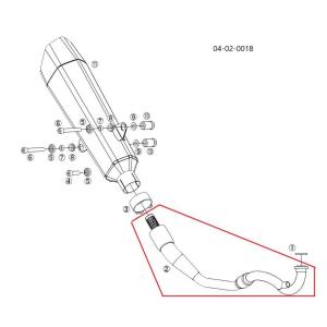 マツ　TAKEGAWA JF28 マフラー 取扱説明書付き 新品未使用です SP武川（タケガワ）サイレントスポーツマフラー (キャタライザー付