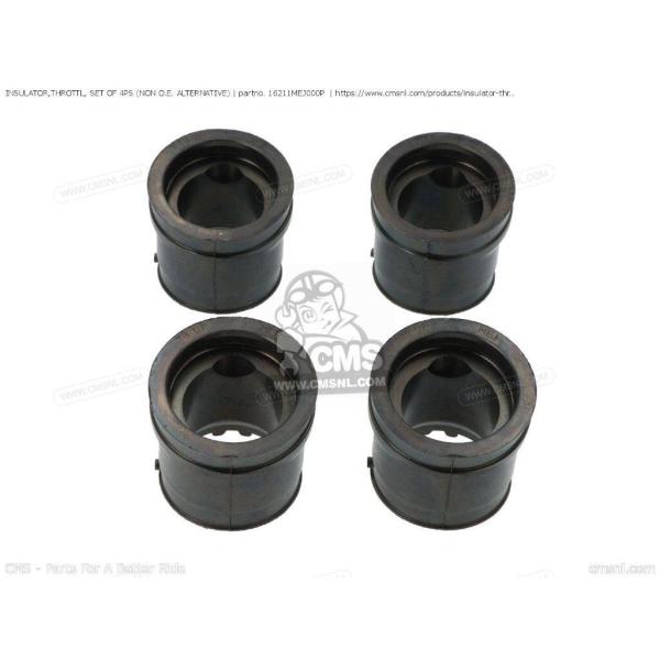 CMS シーエムエス INSULATOR，THROTTL， SET OF 4PS (NON O.E....