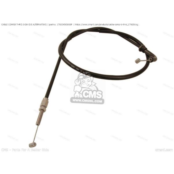 CMS シーエムエス CABLE COMP，B THRO (NON O.E. ALTERNATIVE...