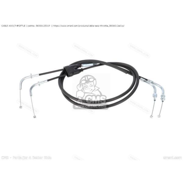 CMS シーエムエス CABLE ASSY，THROTTLE (NON O.E. ALTERNATI...