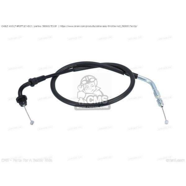 CMS シーエムエス CABLE ASSY，THROTTLE NO.2 (NON O.E. ALTE...