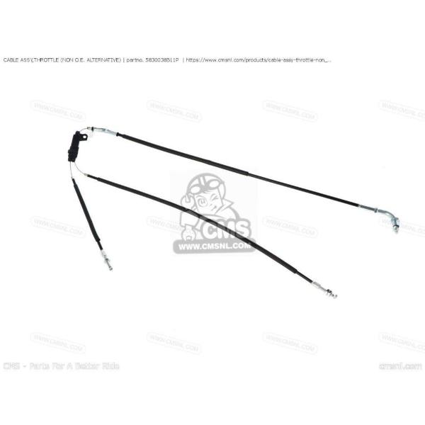 CMS シーエムエス CABLE ASSY，THROTTLE (NON O.E. ALTERNATI...