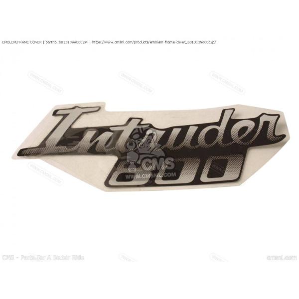 CMS シーエムエス EMBLEM，FRAME COVER［6813139A00C2P］ VS800...