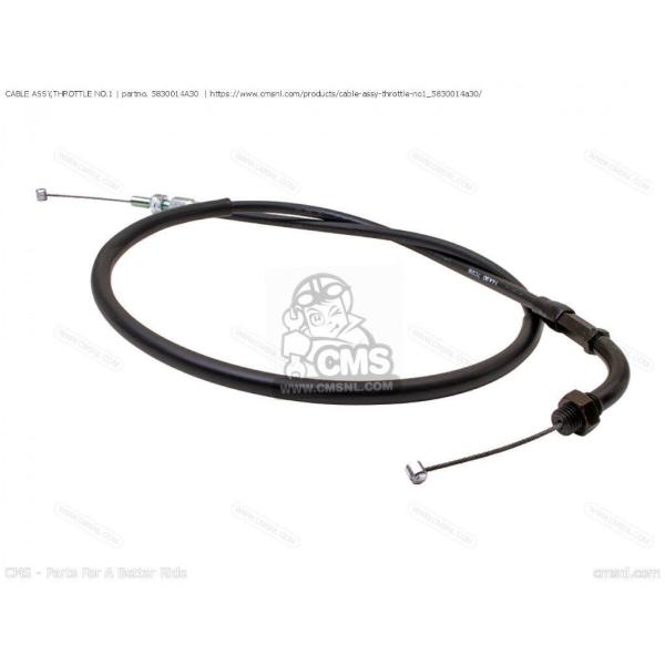 CMS シーエムエス (58300-14A31) CABLE ASSY，THROTTLE NO.1［...