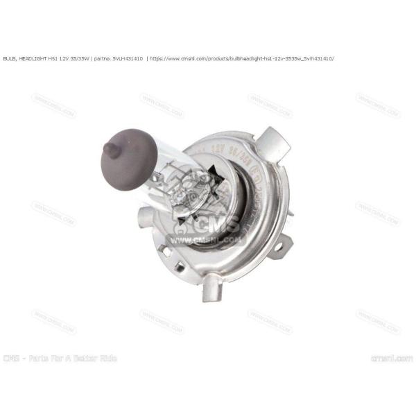 CMS シーエムエス BULB， HEADLIGHT HS1 12V 35/35W［5VLH4314...