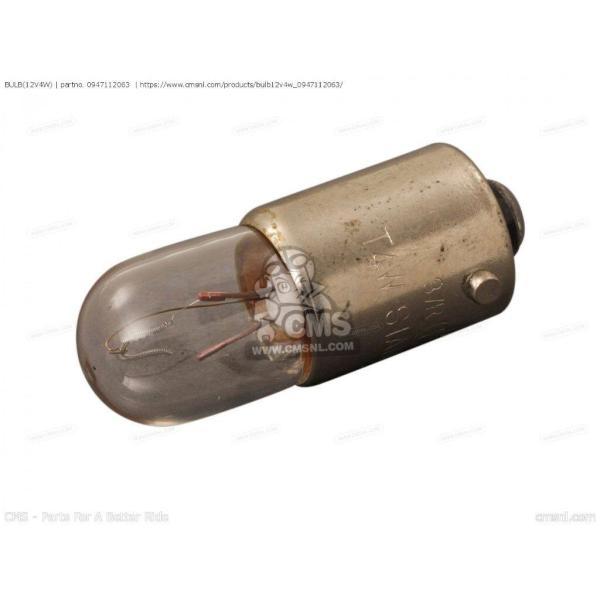 CMS シーエムエス BULB(12V4W)［0947112063］ SUZUKI スズキ その他バ...