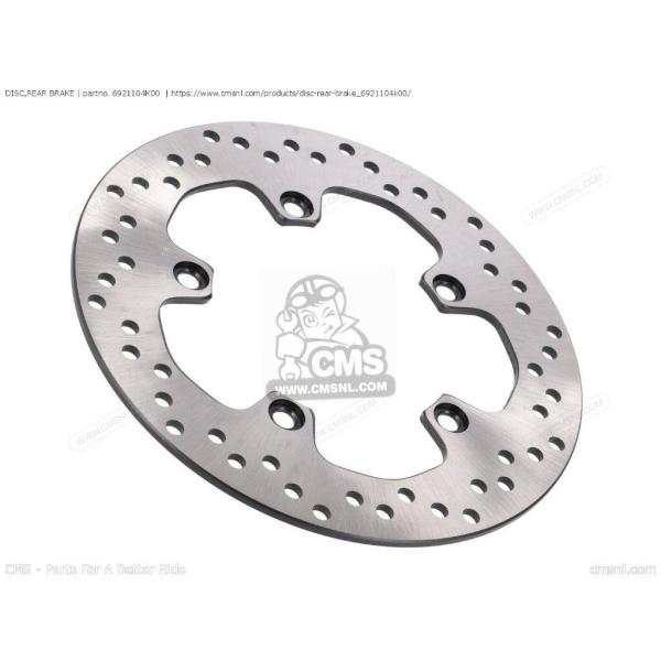 CMS シーエムエス DISC，REAR BRAKE［6921104K00］ SUZUKI スズキ ...